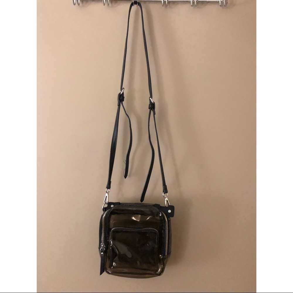 Clear•Stadium/game day approved•crossbody purse